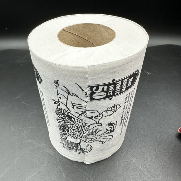 Humorous Novelty Toilet Paper You Know You're Over 50 Vtg 1992 Gag Gift Party - Picture 9 of 11